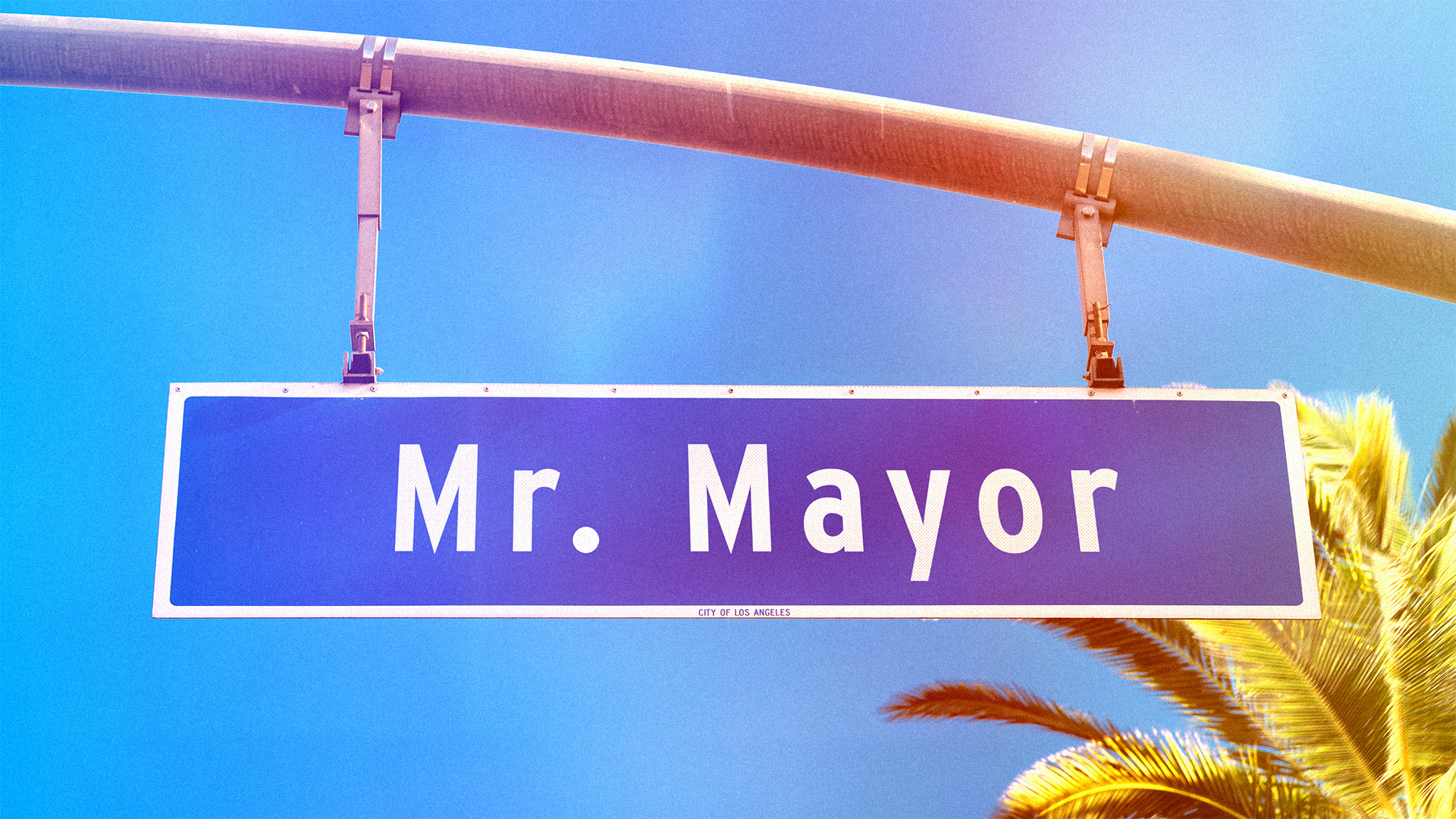 Mr. Mayor Street Sign